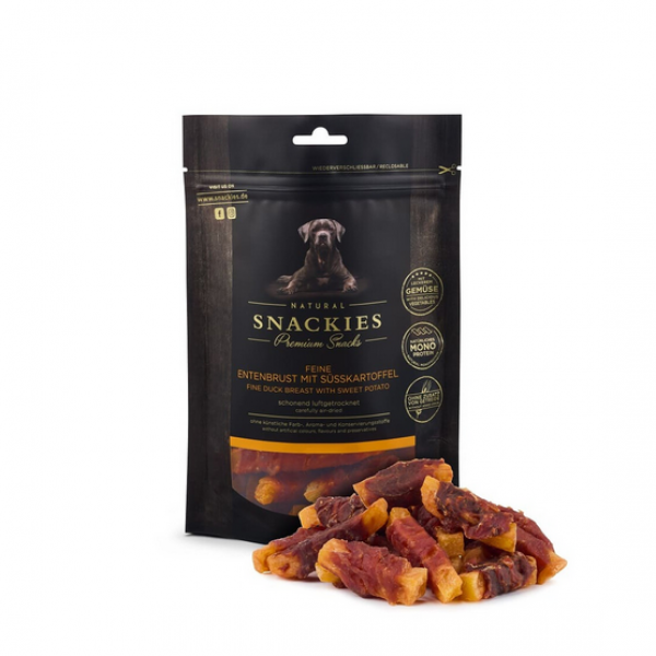 SNACKIES  Feine Entenbrust mit Süßkartoffel